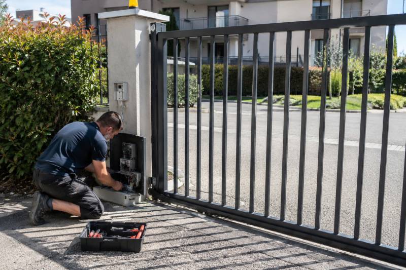 Dépannage d'un portail d'immeuble à Trévoux 