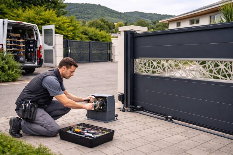 Installateur de portail automatique vers Limonest (69)