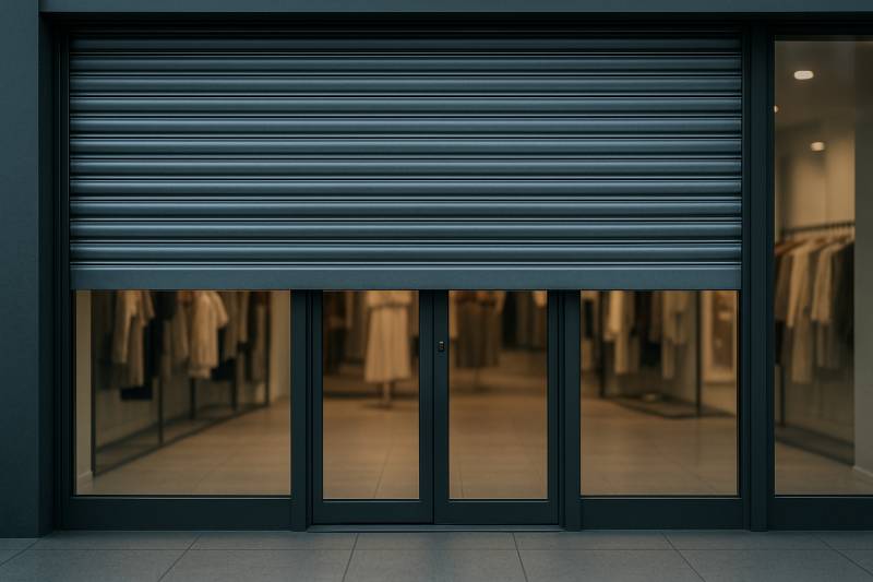 Dépannage en urgence pour un rideau métallique bloqué à Villeurbanne